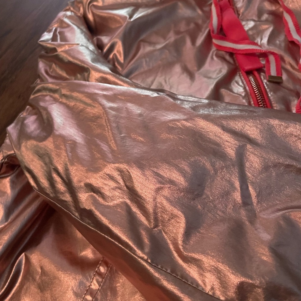 Shiny Pink Windbreaker